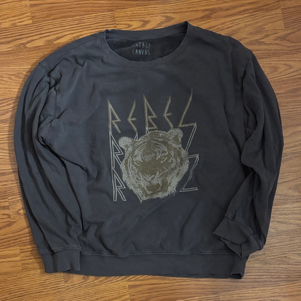 Vintage Rebel tiger sweatshirt
